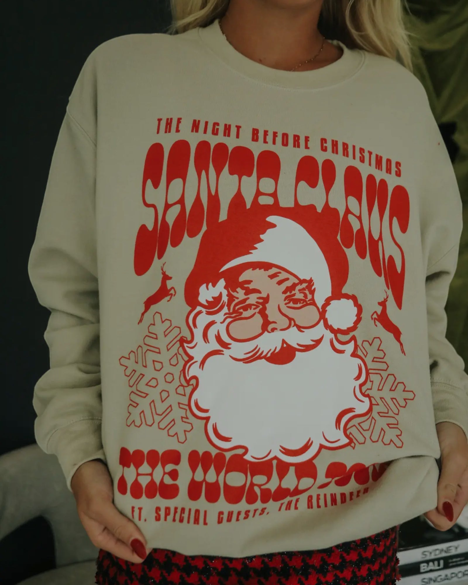 Santa 2024 claus sweatshirt