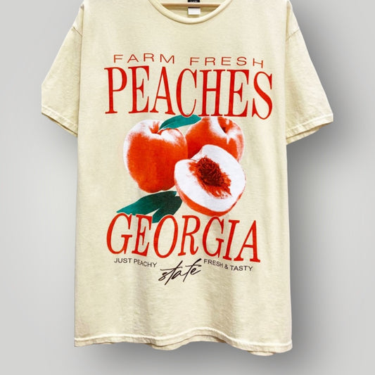GA Peaches Graphic Tee